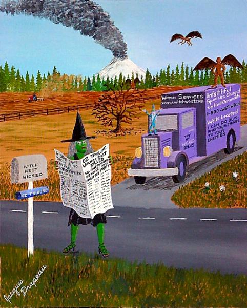 Witches & Wizards - Jacques Drapeau Artwork